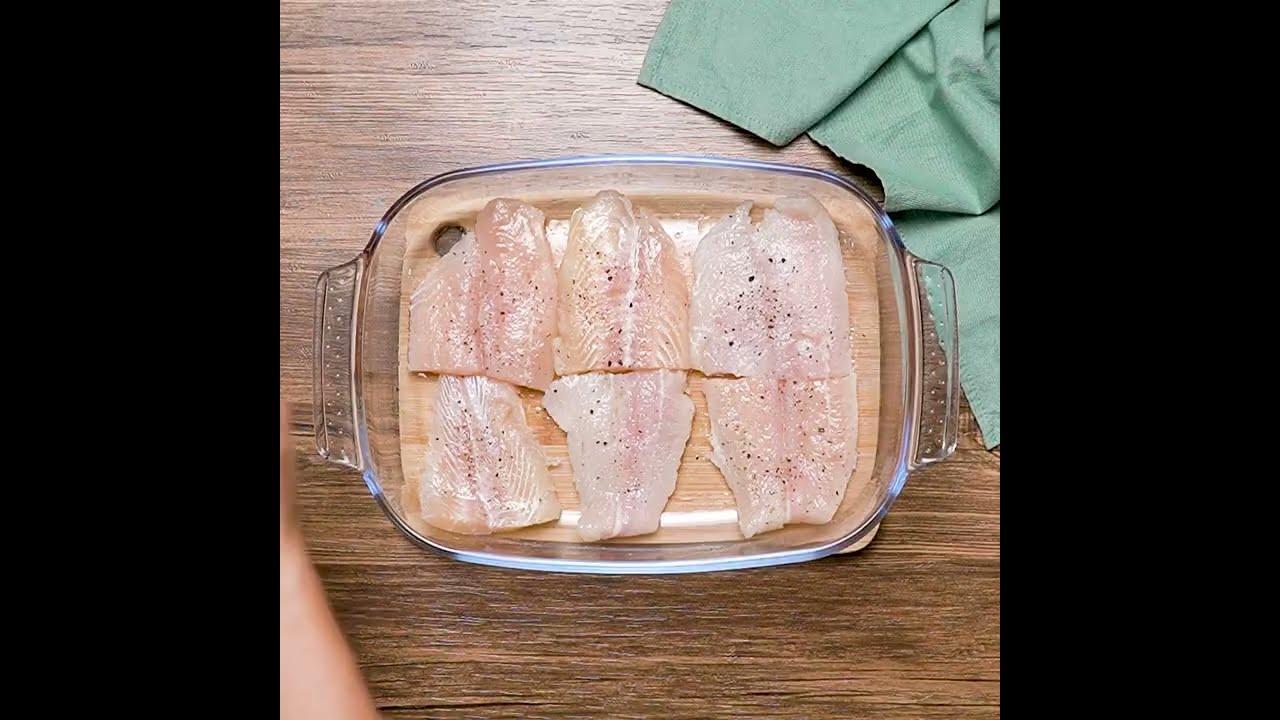 Homemade One Pan Roasted Fish with Cherry Tomatoes