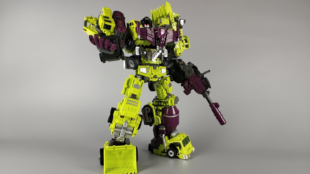 【定格短片stop motion】大班模型 DABAN MODEL  大力神 DEVASTATOR Transformers