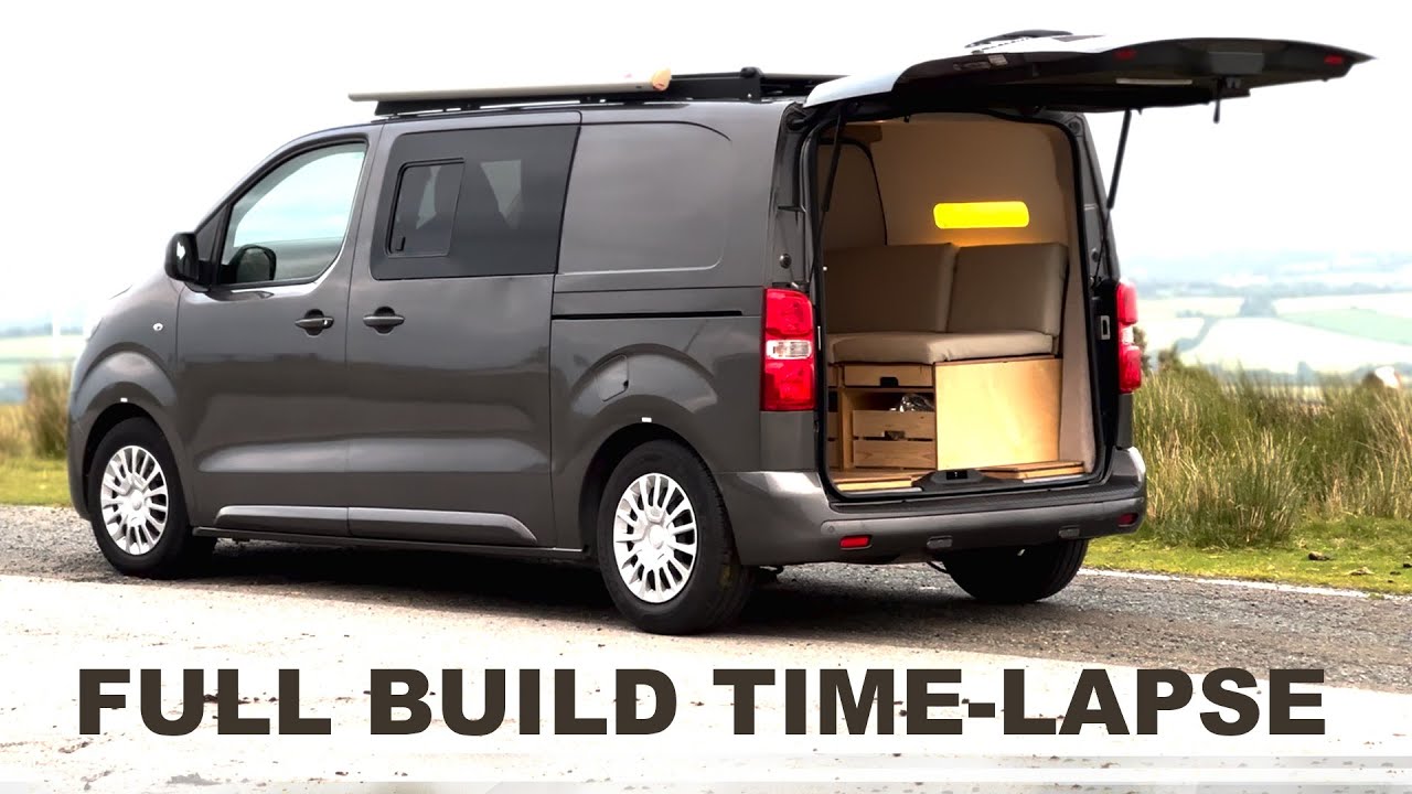 MICRO VAN BUILD!  25 Days In 18 Minutes