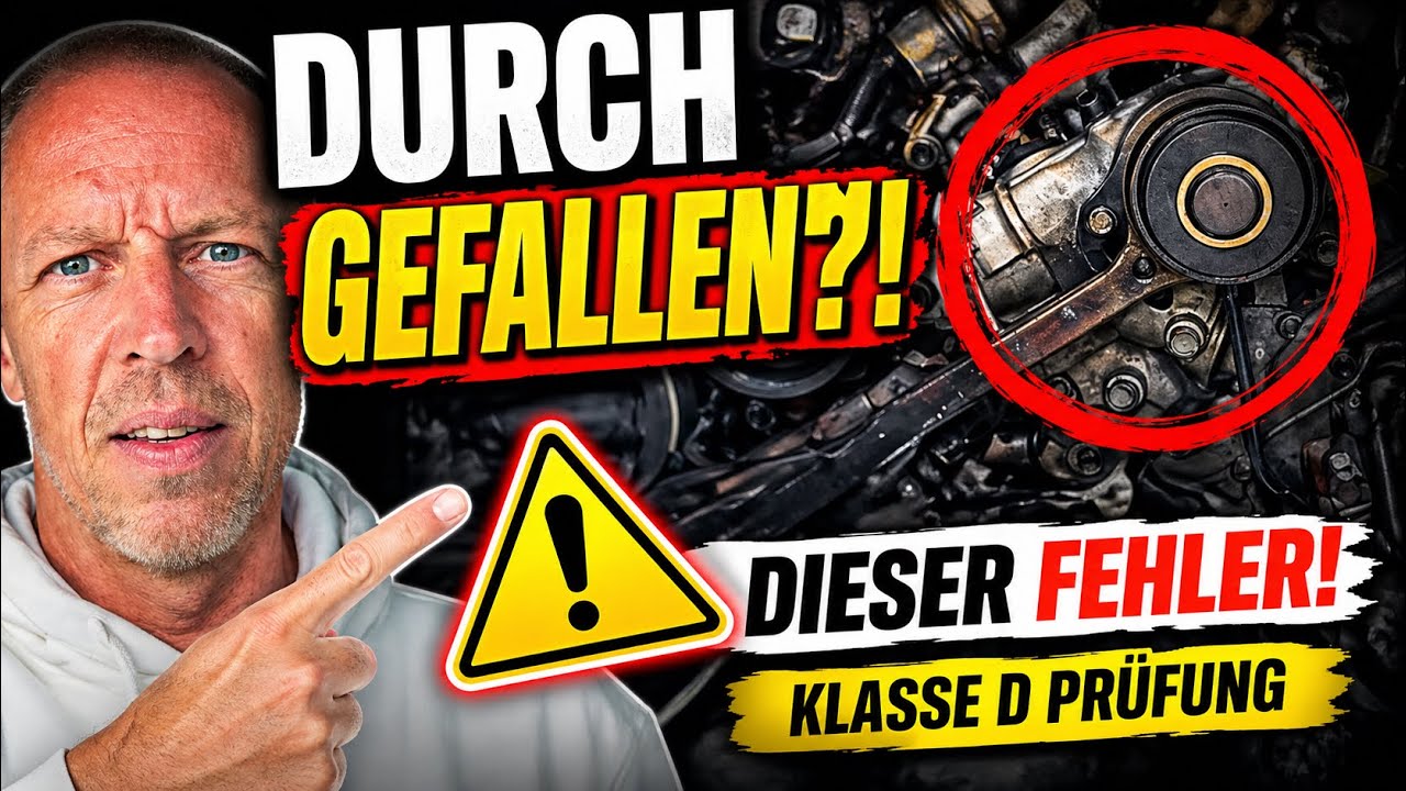 Motorraum eines Reisebusses erklärt | MAN Lion’s Coach | Klasse D Abfahrtskontrolle