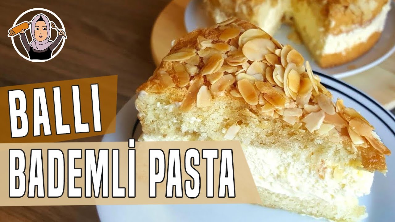 Ballı Bademli Pasta Tarifi - (Alman Pastası) | Hatice Mazı ile Yemek Tarifleri