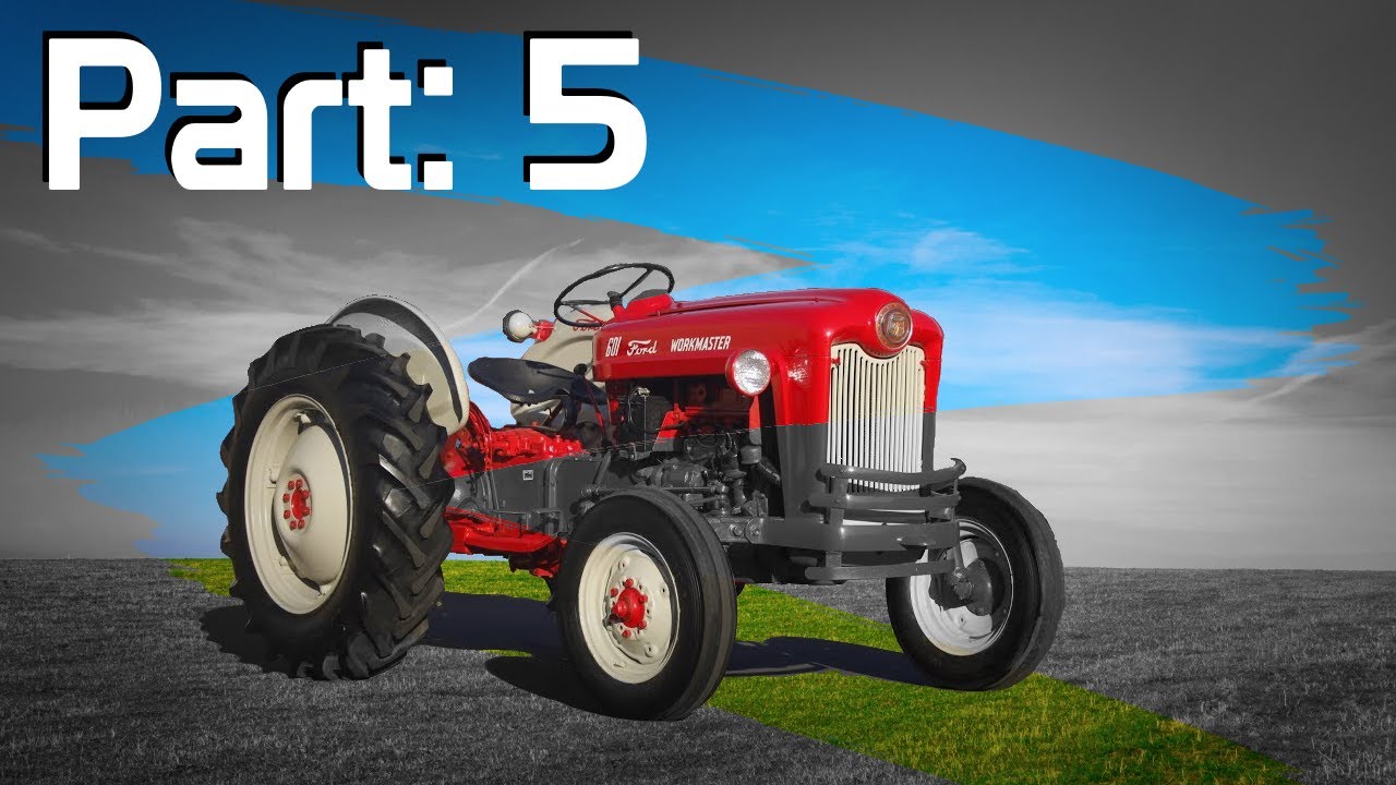 I Started Painting My Vintage Tractor! | Part 5