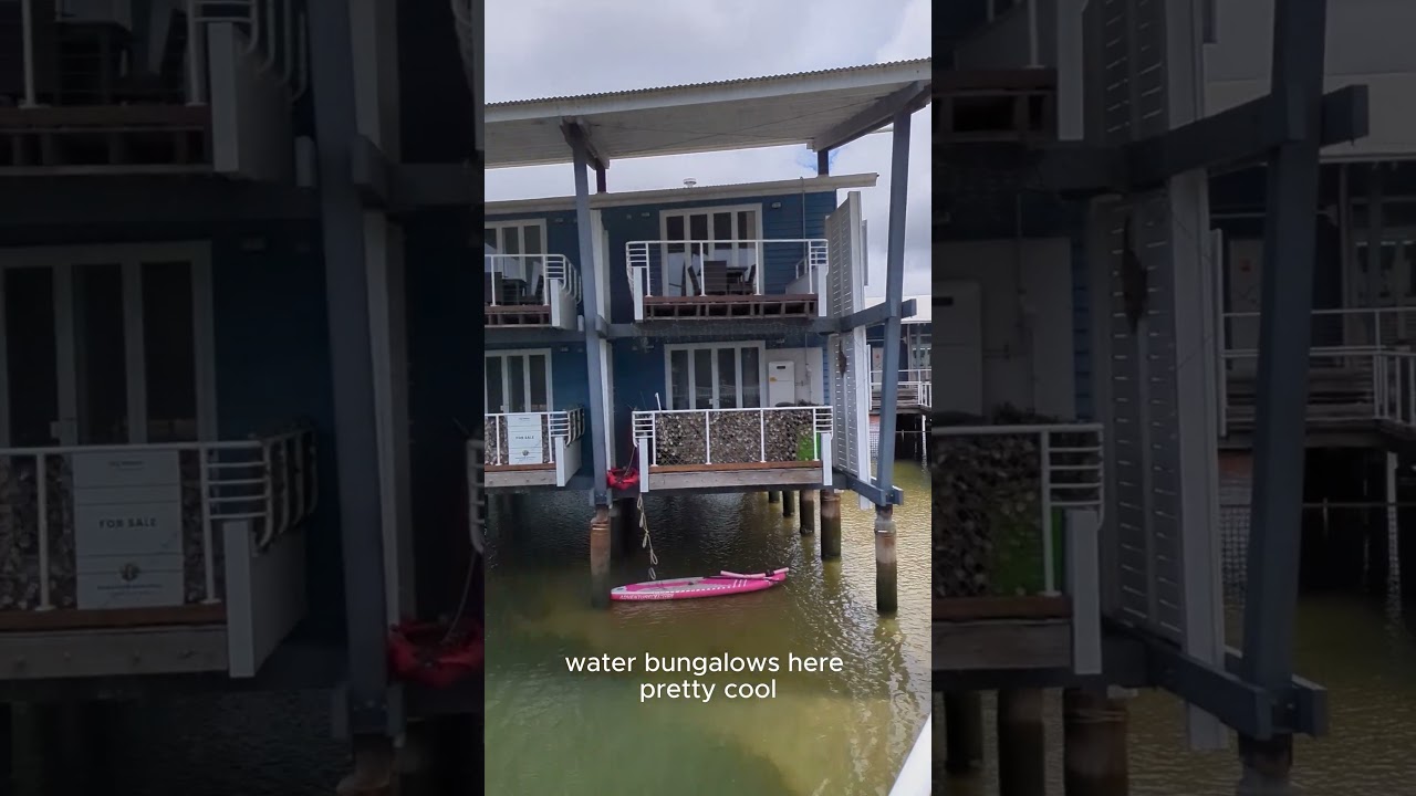 Abandoned South Stradbroke Island Couran Cove Resort - Wild Wallabies & Water Bungalows