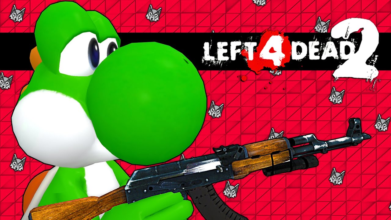 L4D2: ВЫЖИВАНИЕ В СУПЕР МАРИО 64 В МИРЕ ЗОМБИ! (Left 4 Dead 2)
