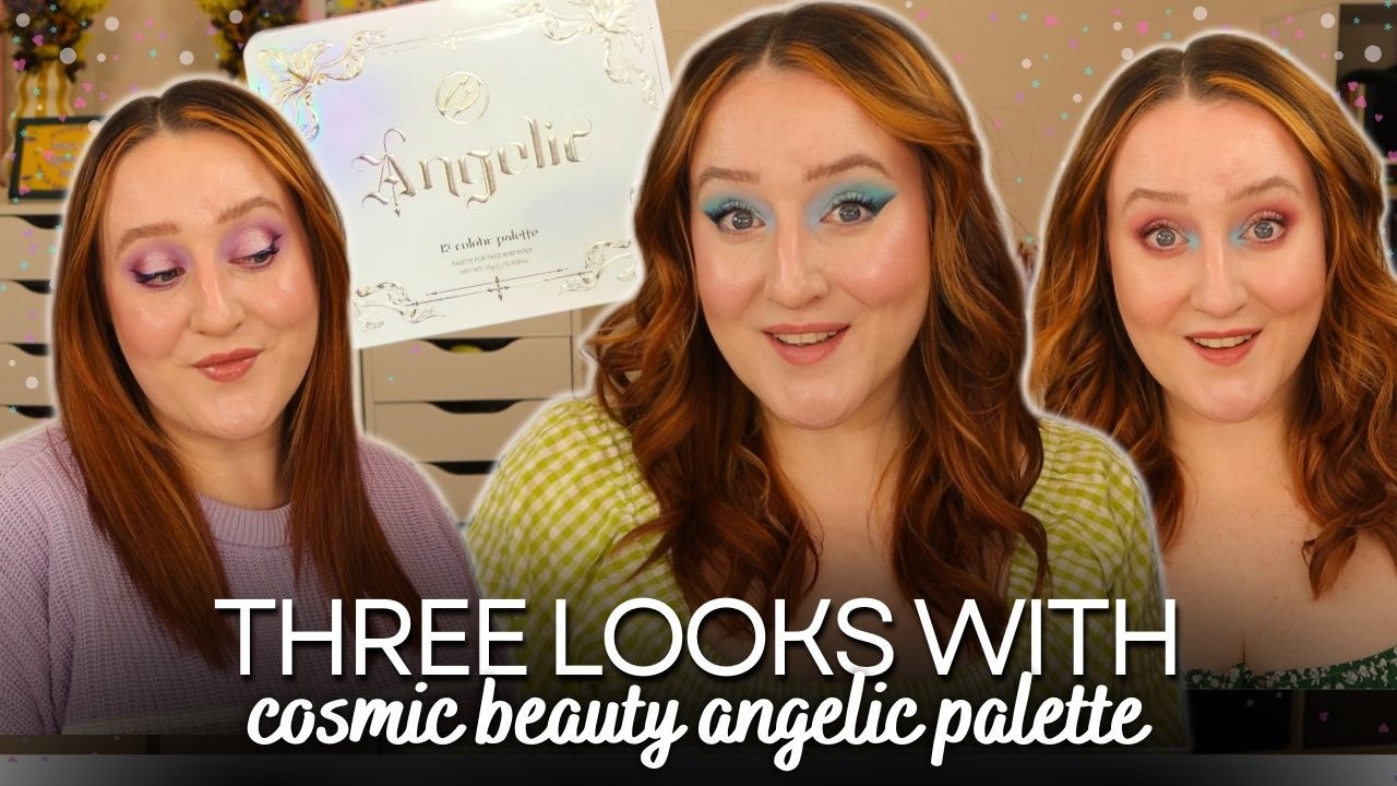 Образы с палеткой теней COSMIC BEAUTY *ANGELIC*! Три образа с новой пастельной палеткой теней для...