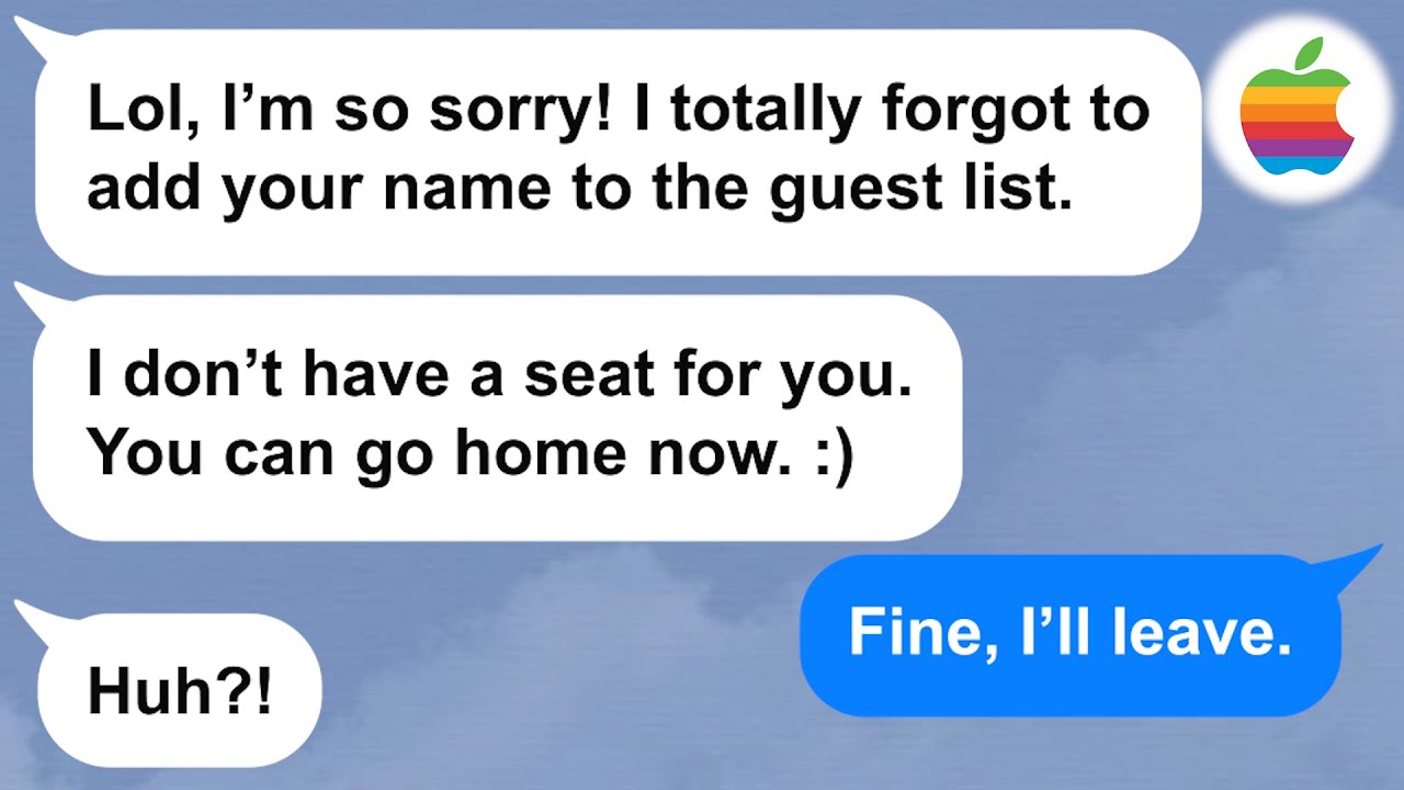 【Apple】My sister-in-law excludes me from her wedding on purpose, only to regret it.