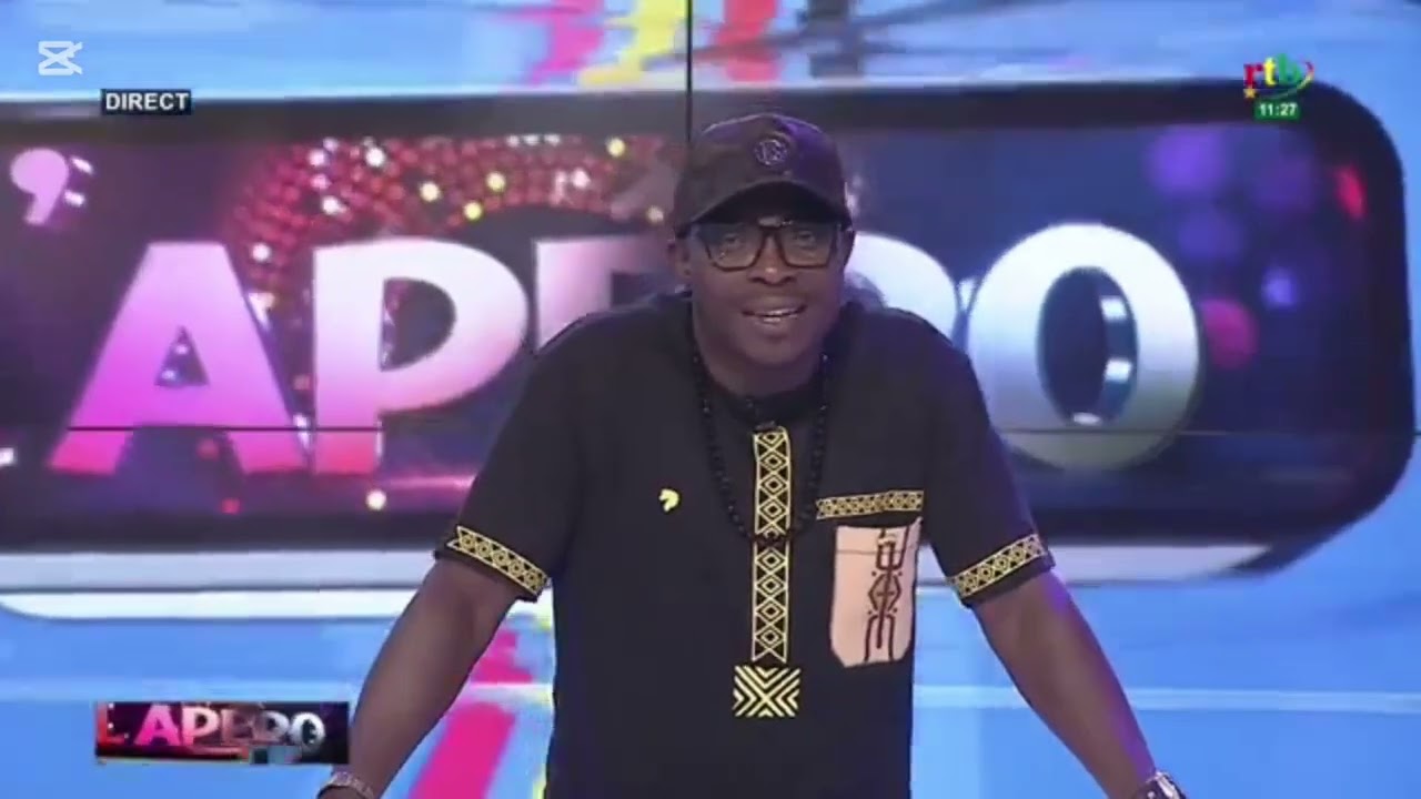 Kanujon X à l'émission L'APERO du jeudi 13 novembre 2025 de la RTB Burkina Faso. 