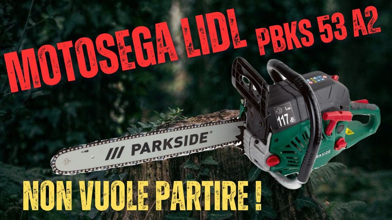 RECENSIONE Motosega Parkside PBKS 53 A2
