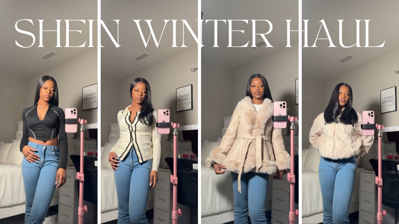 HUGE SHEIN WINTER CLOTHING HAUL 2025 | Try on Haul 💗