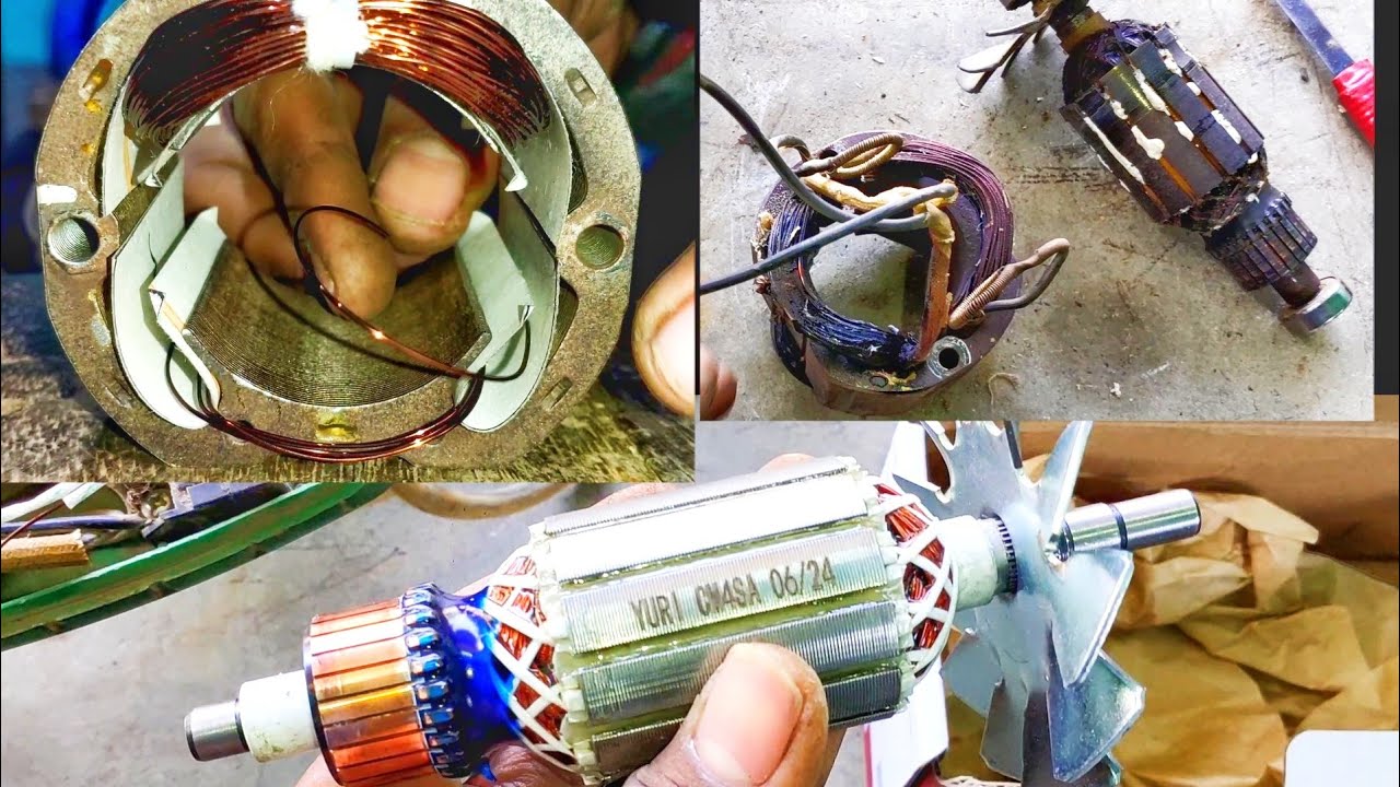 marbel Cutter Machine Repair:CM4 SA Cutter Machine Field Coil Armature Repair!#FILD COIL#ARMATURE#