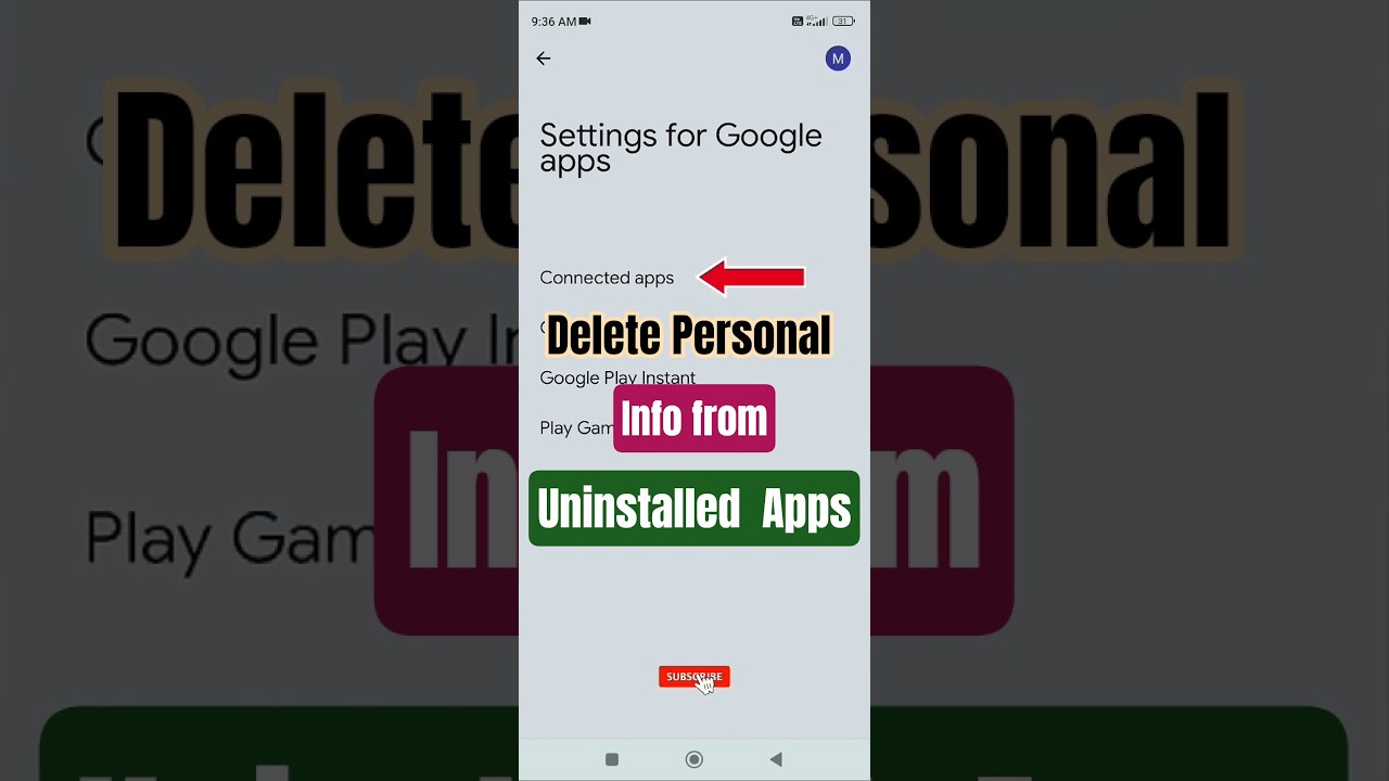 How to delete personal info from uninstalled apps? #shorts #datasecurity