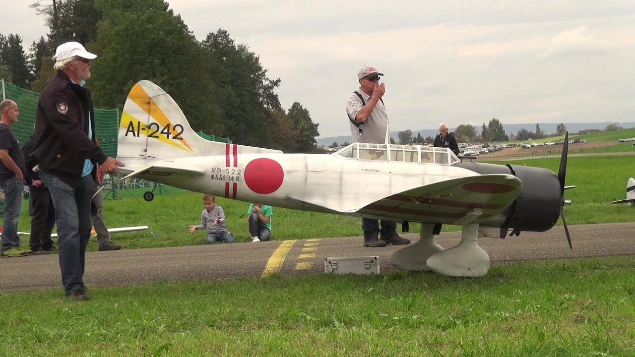 HAVE YOU EVER SEEN A BIGGER RC AICHI D3A1 WARBIRD???