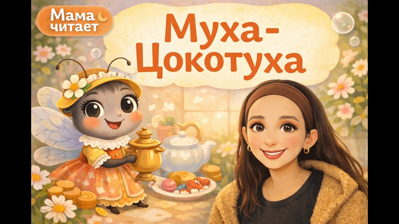 Муха-Цокатуха - сказка Корнея Чуковского | Мама читает