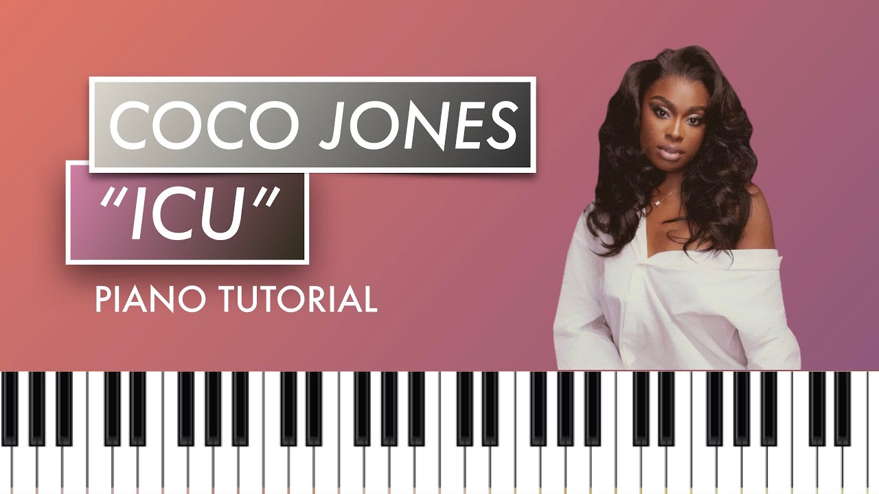How to Play "ICU" by Coco Jones (R&B Piano Tutorial)