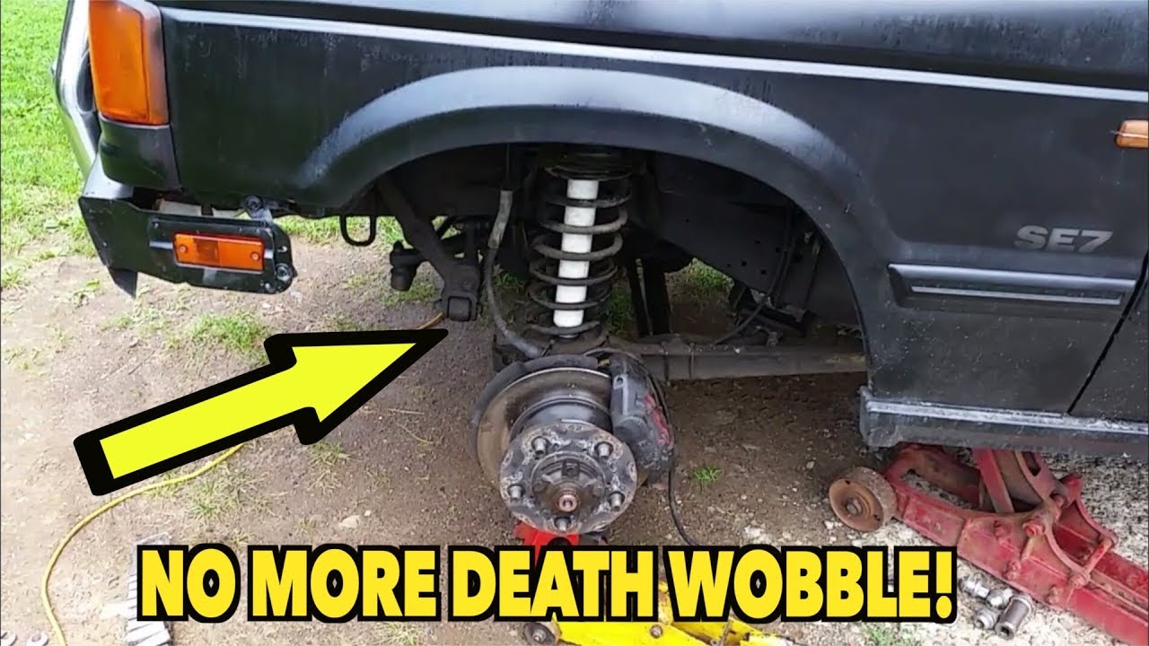 1997 Land Rover Front Shocks Replacement...Not as bad as you think.