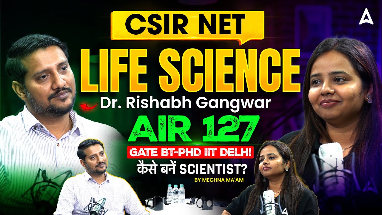 CSIR NET AIR 127 Dr. Rishabh Gangwar | How to Become a Scientist After CSIR NET | Topper Talk 2025