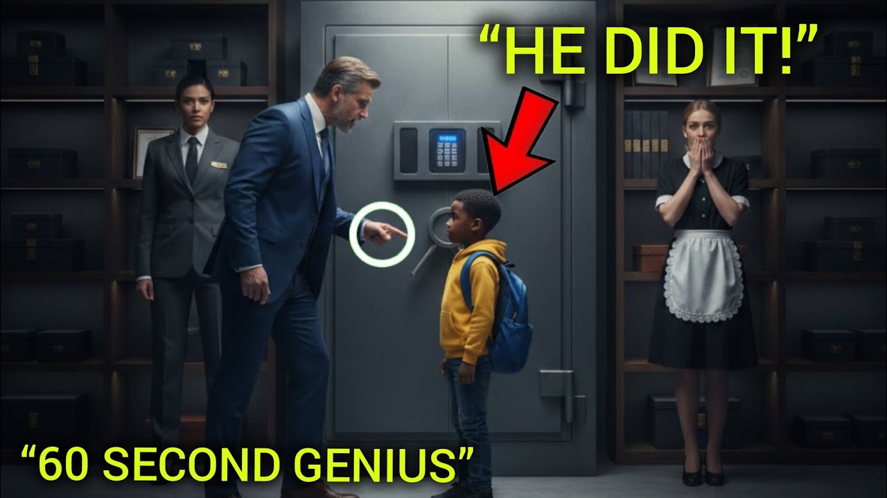 “Open This Safe & $200M Is Yours” – Billionaire Mocked the Maid’s Son… Then He Shocked Everyone
