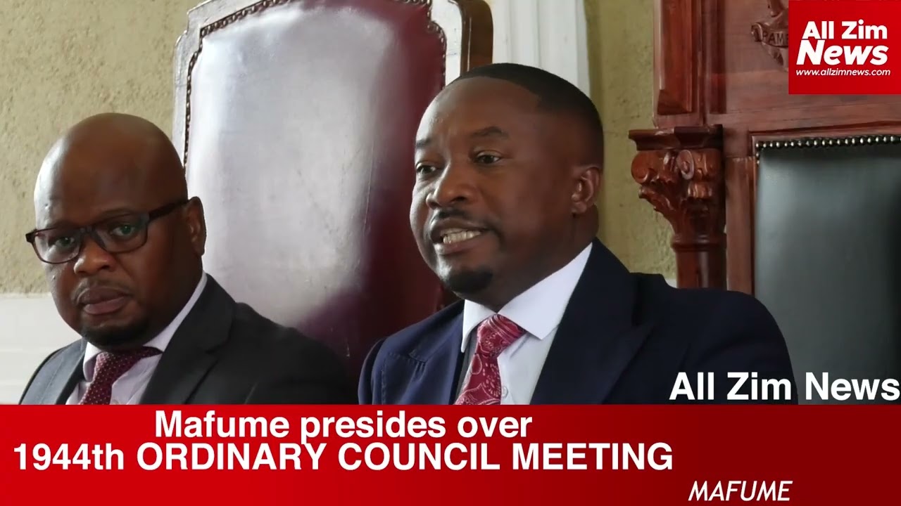 Watch Mafume Full Council Address Feb 2026