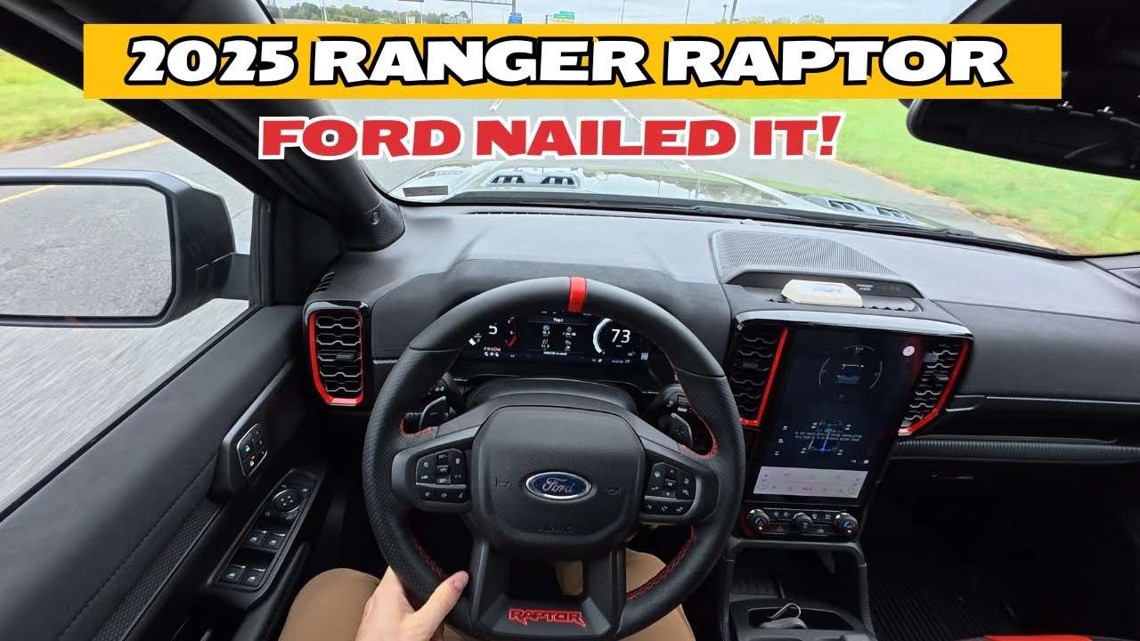 2025 Ranger Raptor POV — самый мощный среднеразмерный грузовик!