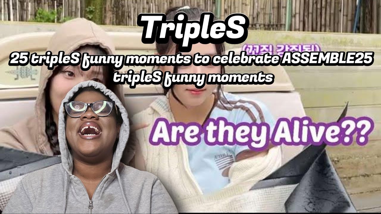 TripleS REACTION - 25 tripleS funny moments to celebrate ASSEMBLE25 | KayTReacts