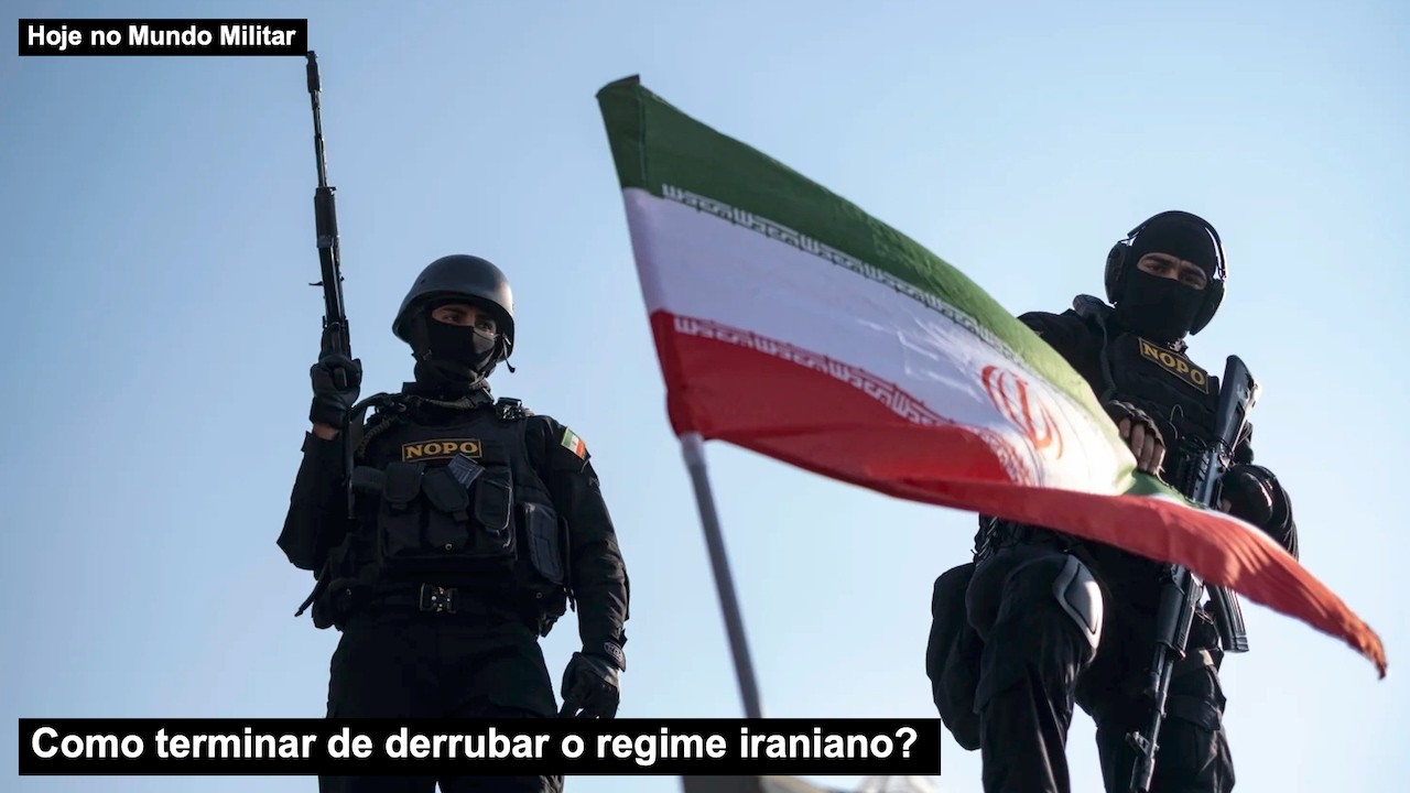 Como terminar de derrubar o regime iraniano?