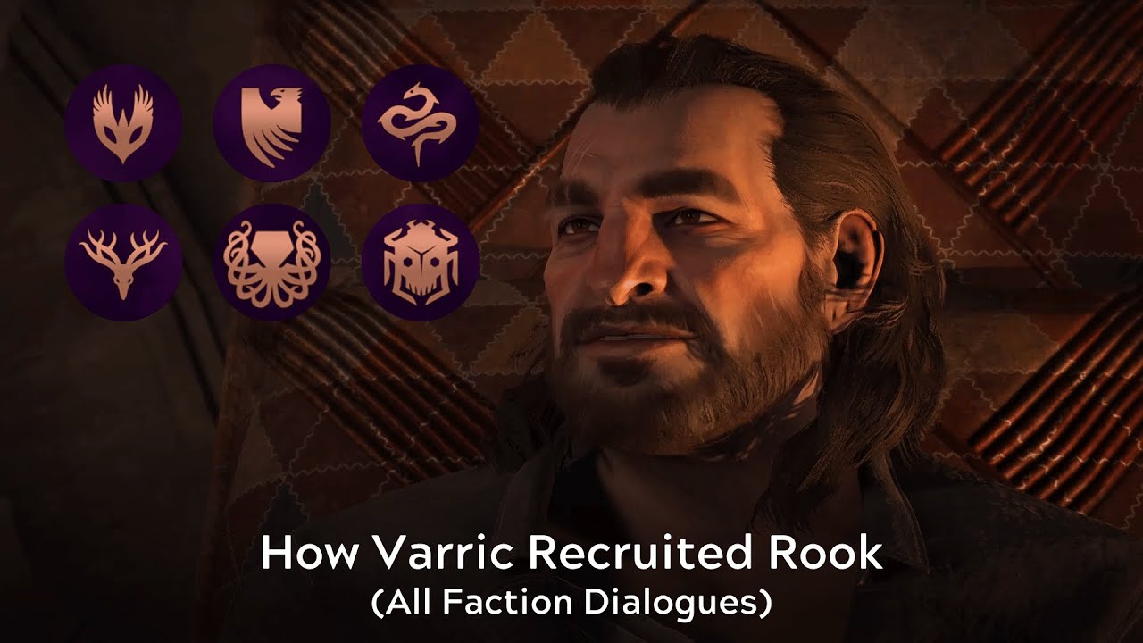 How Varric Recruited Rook | All Faction Rook - Dragon Age: The Veilguard