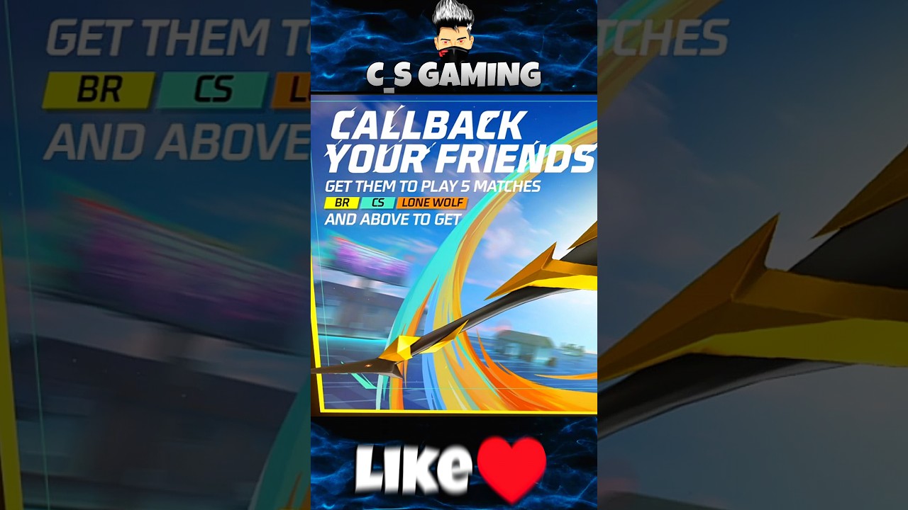 call back event❌don't come back my old friends 🥺 #freefire #shorts #trending #callback #event