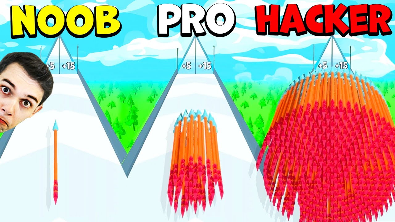 NOOB ARC vs PRO ARC! Avem Tinta ?