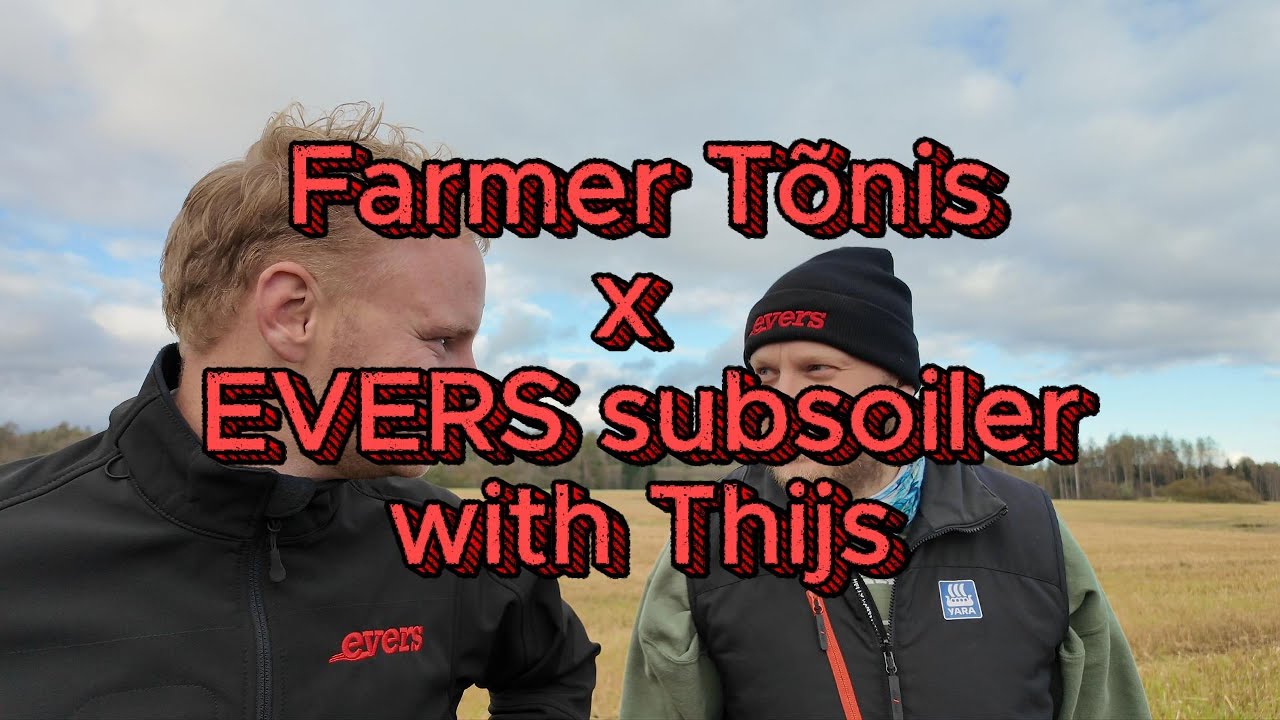 Evers Subsoiler for Grasslands. Farmer Tõnis reviews