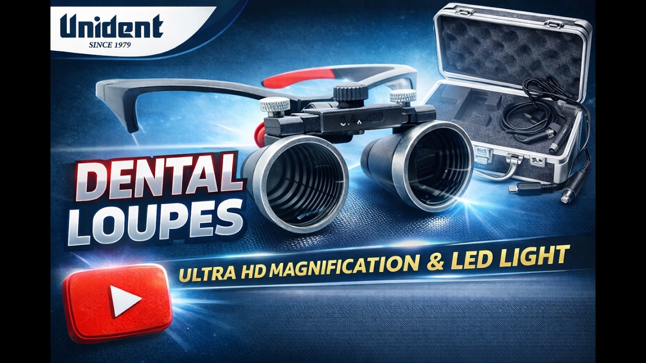 Unident Dental Loupes | LED Headlight with Battery | Full Kit Overview & Demo
