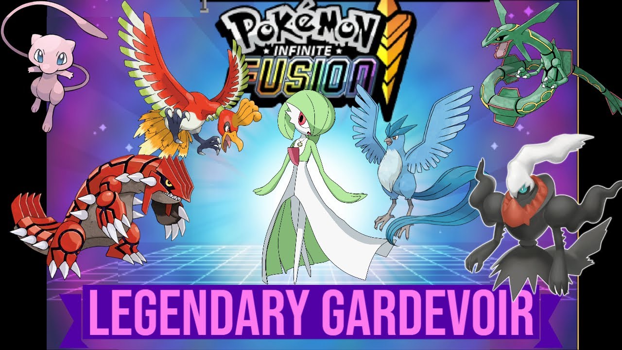 All Legendary and Gardevoir Pokemon Fusions!