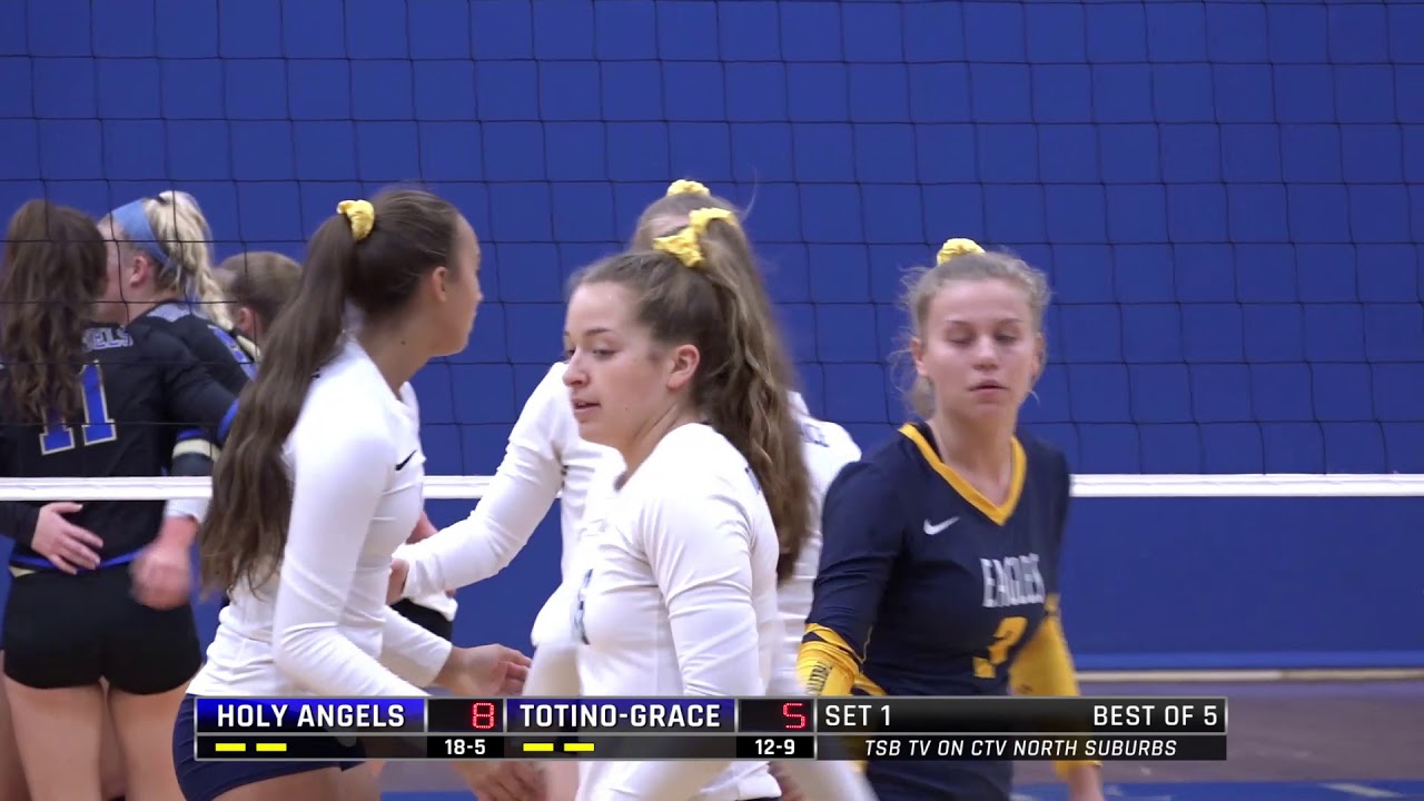 High School Girls Volleyball: Totino-Grace vs. Holy Angels