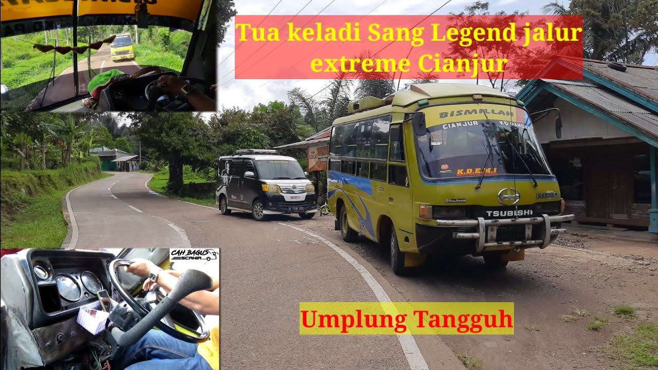 Nyaris punah sisa 1☄BUS gunung`Trip Cianjur selatan Kadupandak.. Tangguh