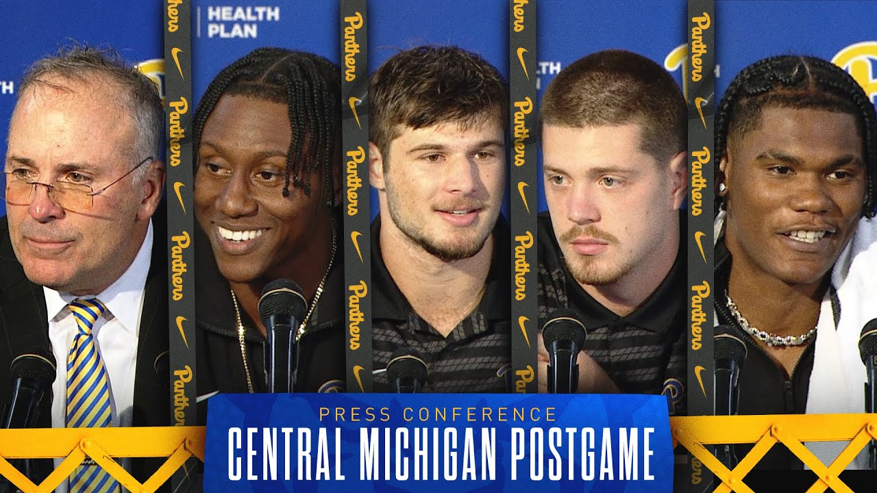 Pitt Football | Postgame vs. Central Michigan | 9.6.25