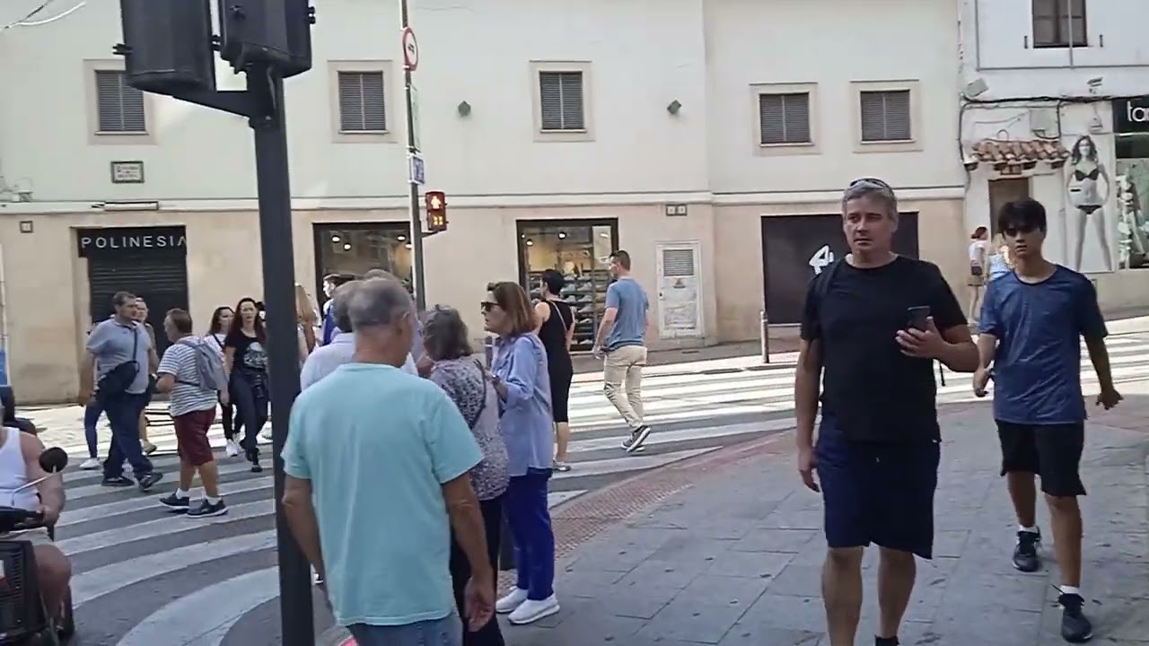 BENIDORM  HOTEL BRISTOL HOW TO GET TO TOWN AND BEACH