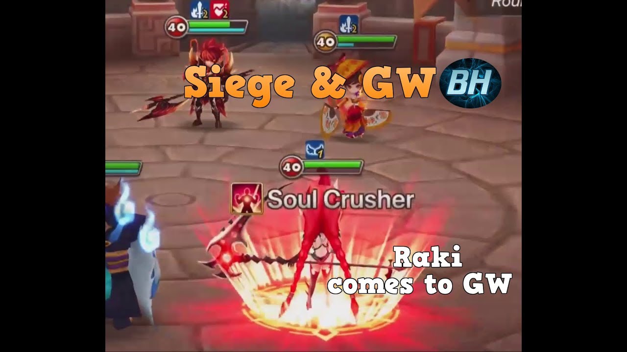 Siege Battles and Guild War vs EpicFail.Omega | Summoners War