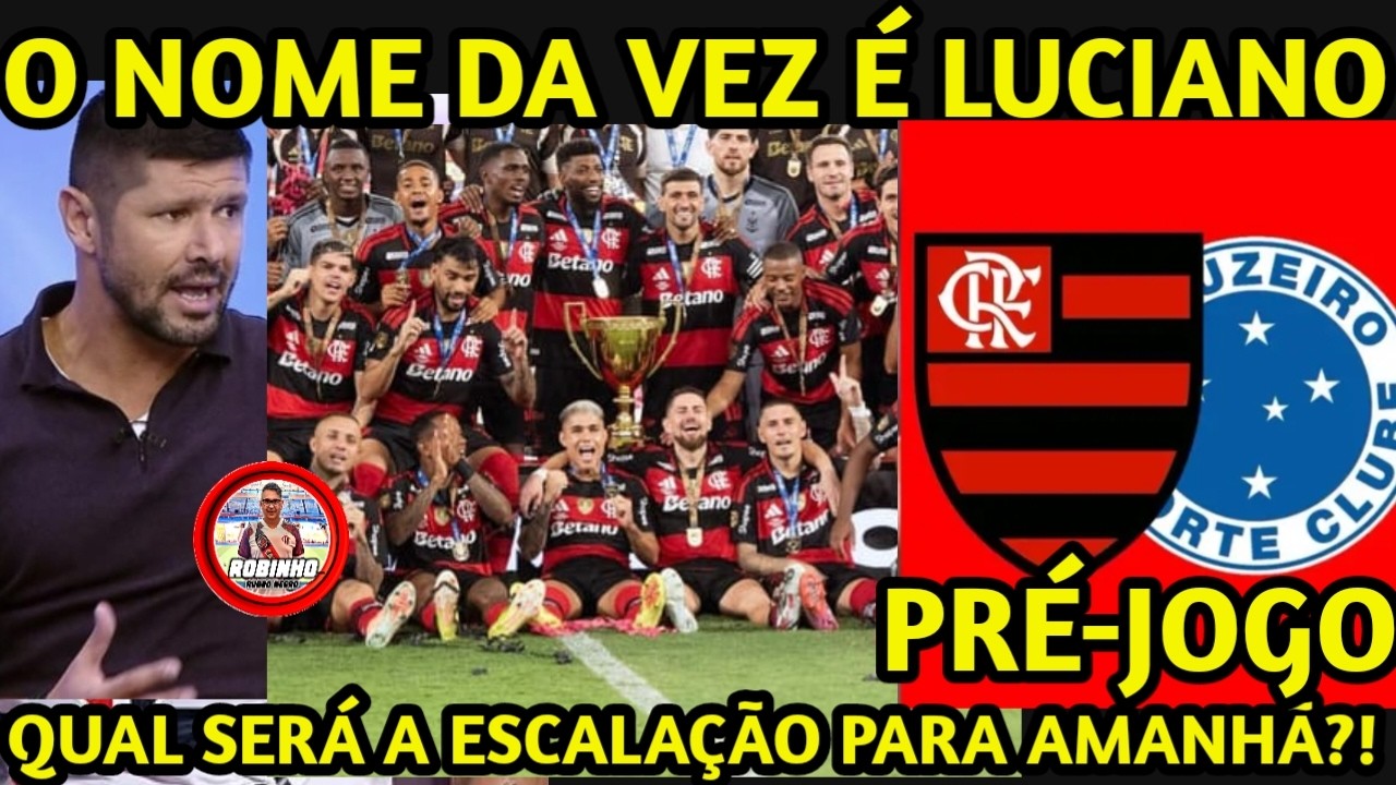 PREPARAÇÃO DO FLAMENGO PARA CRUZEIRO E BOTAFOGO | ATACANTE NO MERCADO BRASILEIRO? ERA JARDIM!