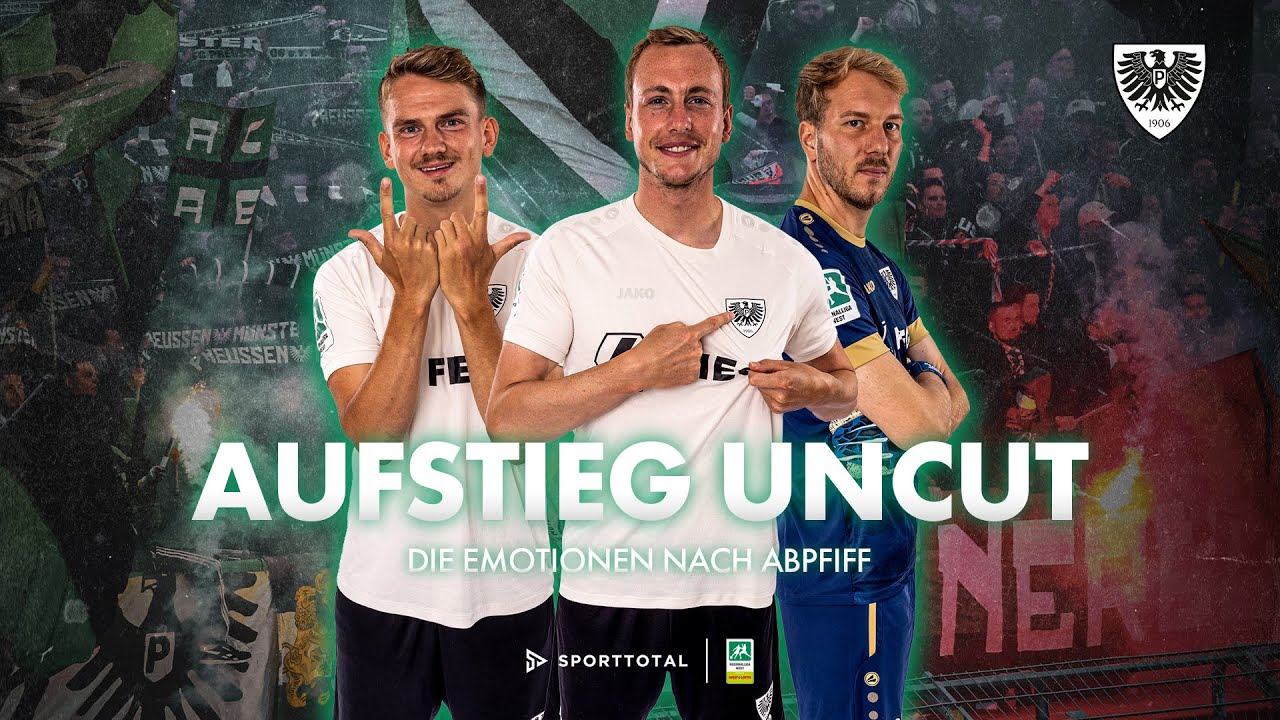 Aufstieg Uncut! Die komplette Nachberichterstattung aus dem Preußenstadion | Regionalliga West