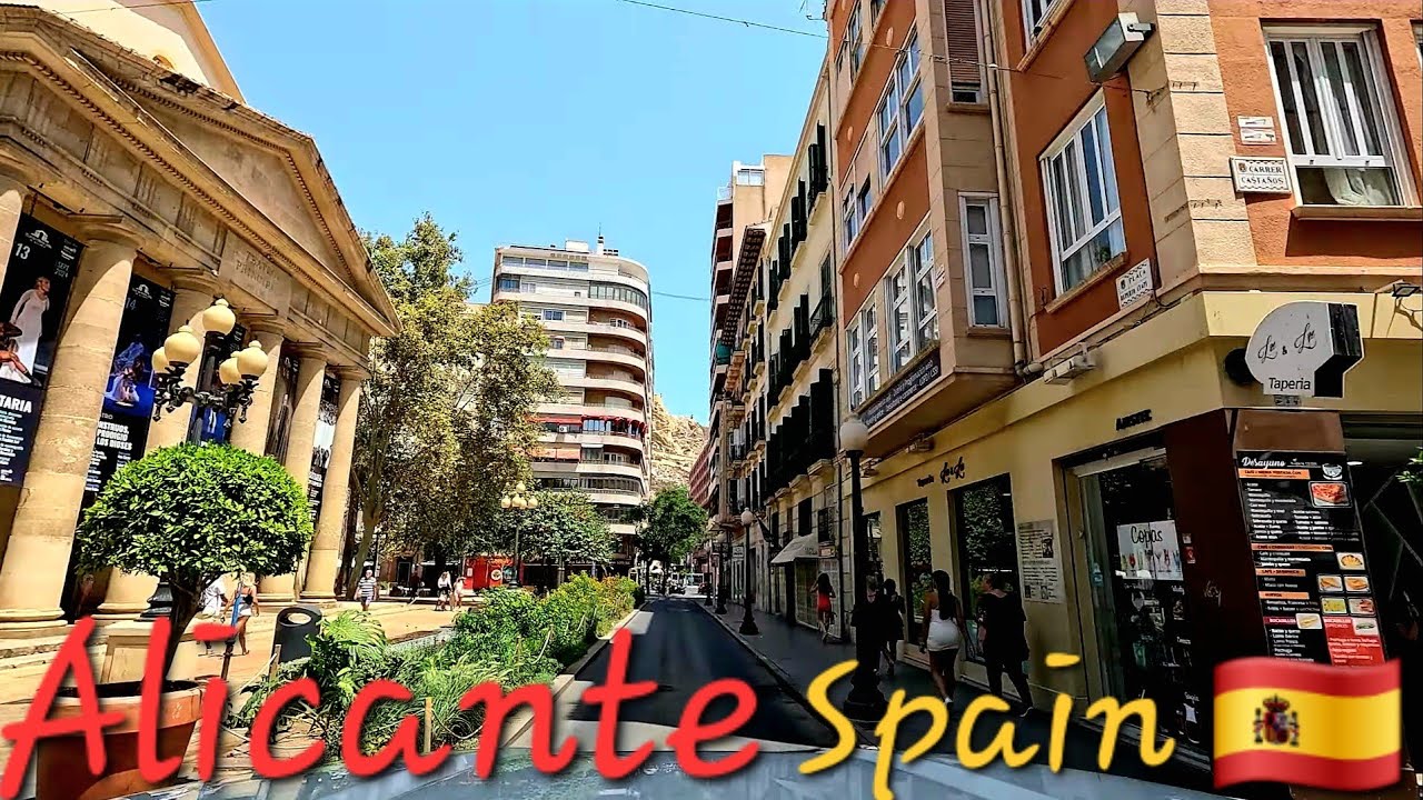 Alicante Spain 🇪🇸 4K Drive