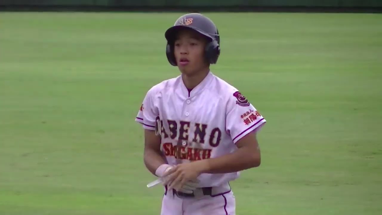 【大会新記録】7打席連続安打‼あべの翔学・佐藤日向(2年・外野手)【第67回全国高校軟式野球選手権大会】