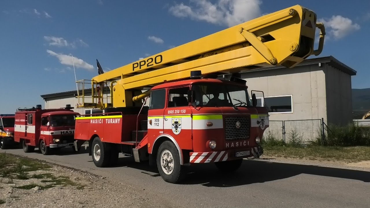 Hasičské Dni 2022 - Kolóna a výstava vozidiel