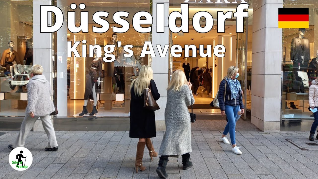 GERMANY | Most exclusive shopping street in Germany - King's Avenue (Königsallee) in Düsseldorf