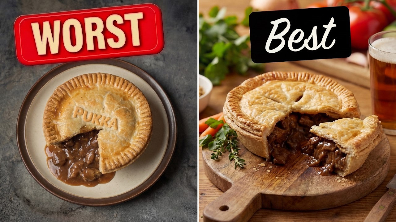 8 WORST UK Meat Pie Brands Only Stupid People Buy