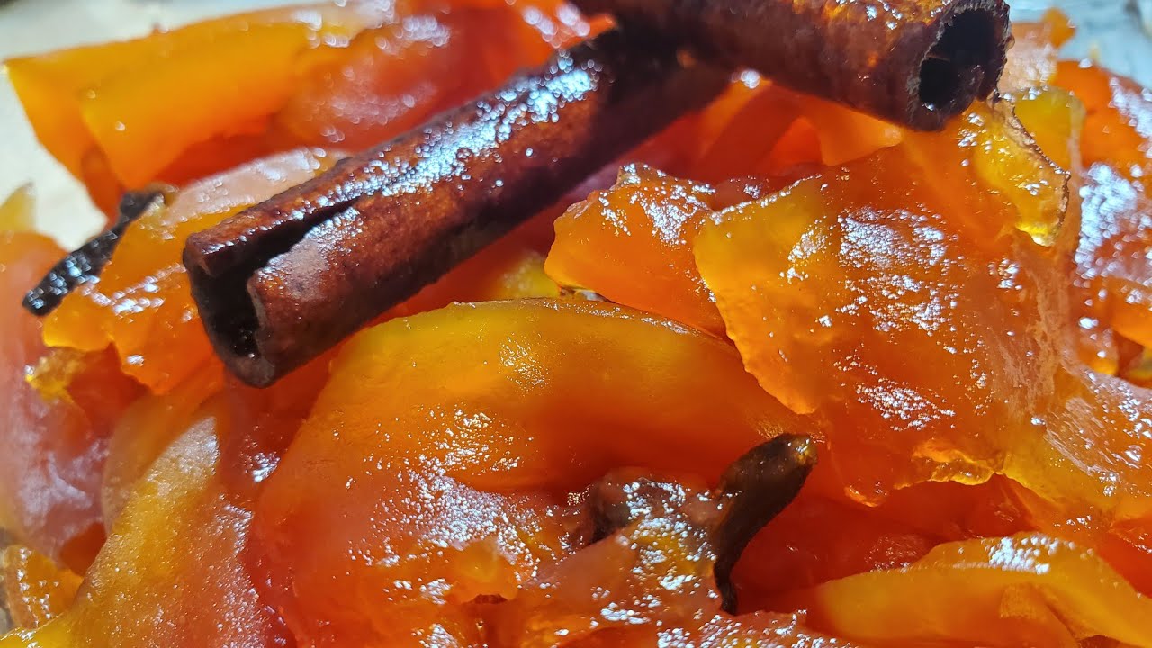 Dulce de Papaya tostaditos fácil sin muchos ingredientes pero rico en especias!