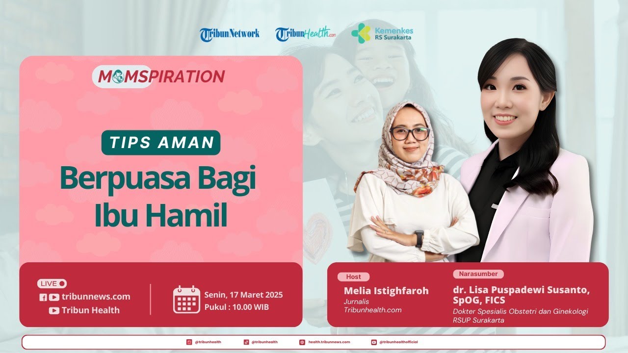 🔴MOMSPIRATION: Tips Aman Berpuasa bagi Ibu Hamil