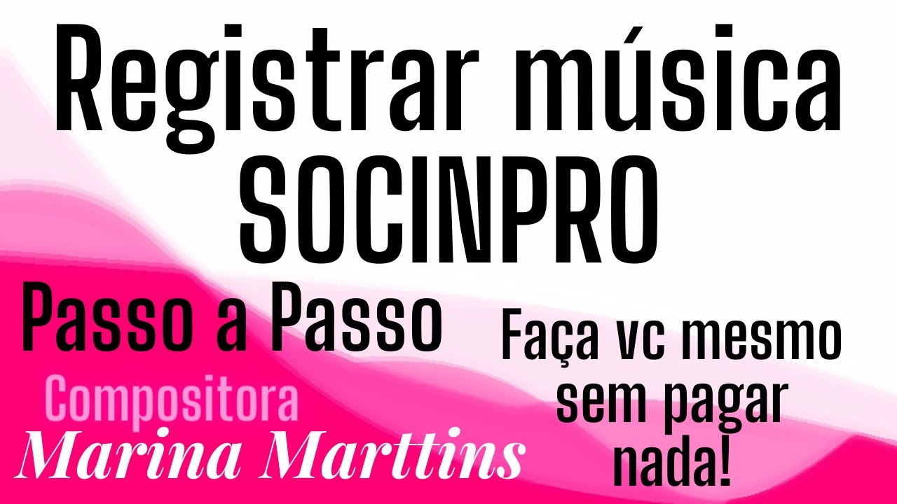 SOCINPRO Como Se Inscrever Registrar Músicas GRÁTIS - Passo A Passo #sertanejo #agregat #compositor