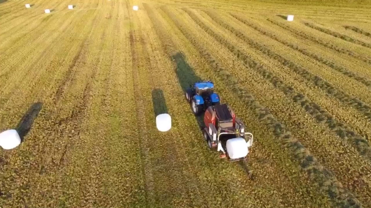 Pressning av ensilagebalar 2017