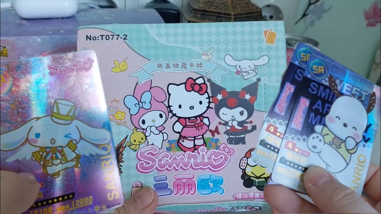 Распаковка карт Sanrio #2 | unboxing cards hello kitty #unboxing #cards #hellokitty #sanrio