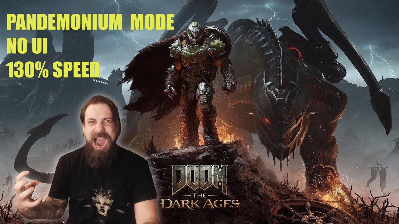 (Replay) Live HP audiobook Q & A - while playing DOOM dark ages - Pandemonium mode