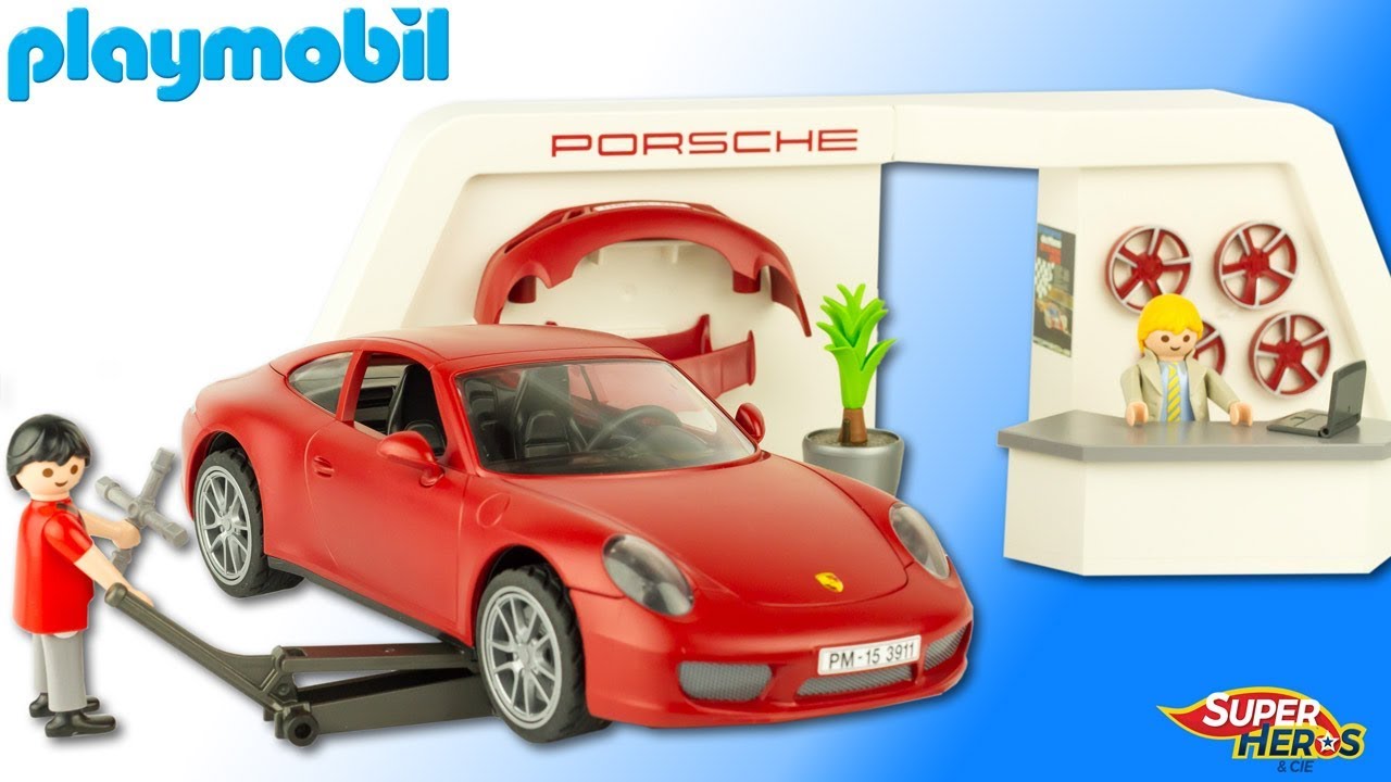 Porsche 911 Carrera S Playmobil Atelier Youtube Voiture Toy Review